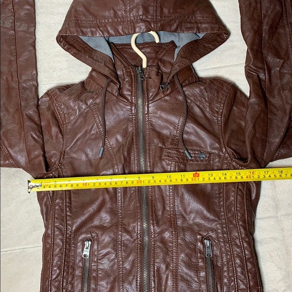 Garage faux leather jacket - Picture 2 of 9